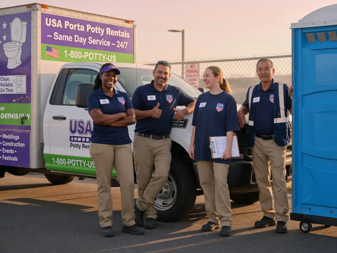Porta Potty Rental company in Warrenville, IL